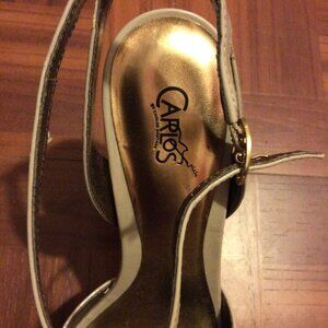 Creme Open toe Sandal